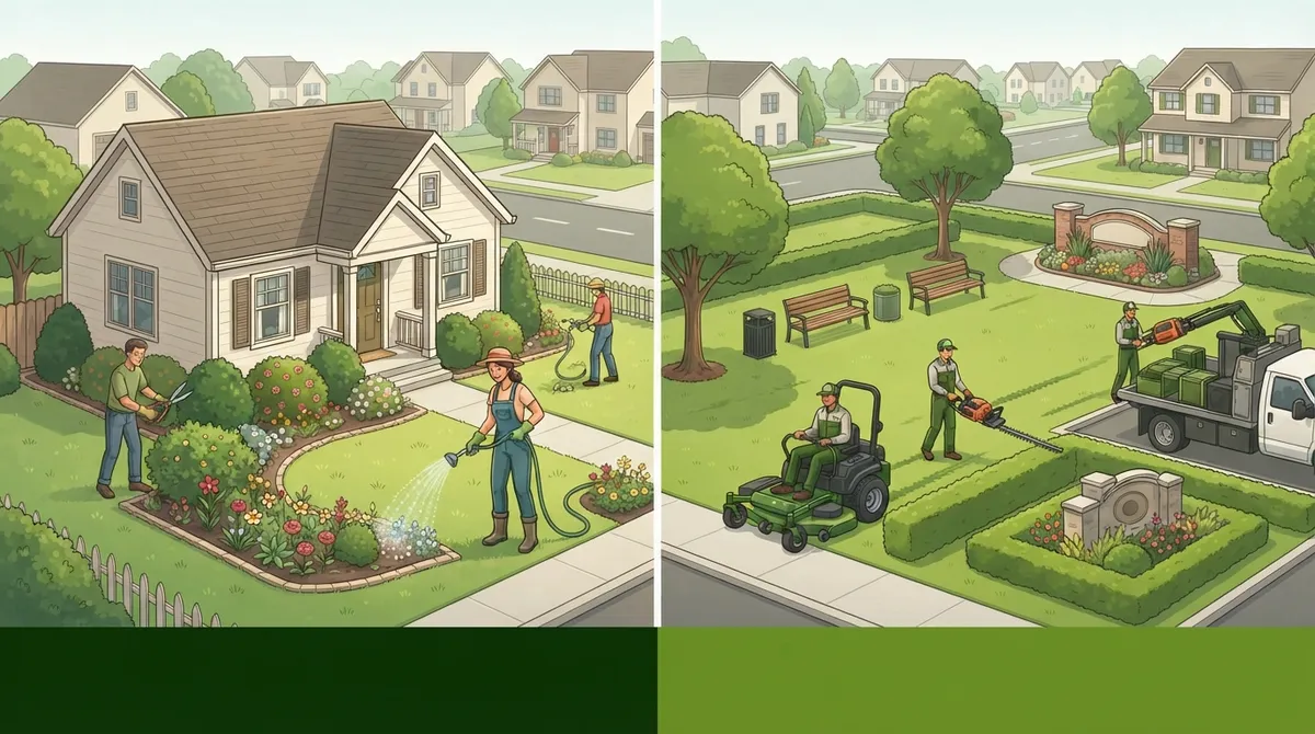 hoa landscape maintenance