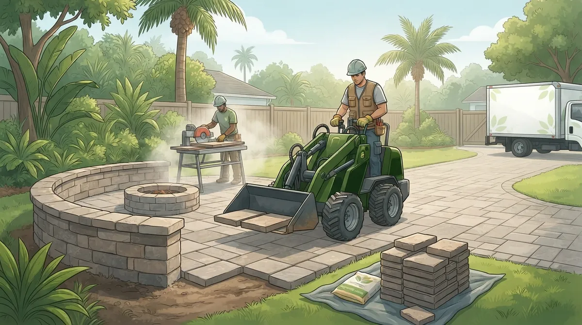 residential hardscape contractor riverview