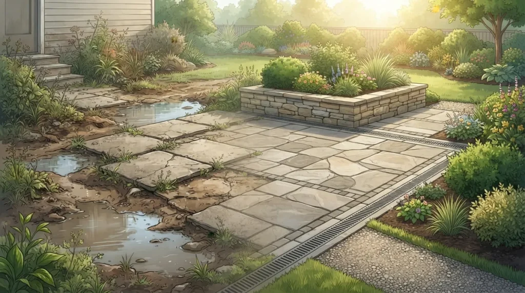 6 Signs You Need Professional Hardscape Riverview Work