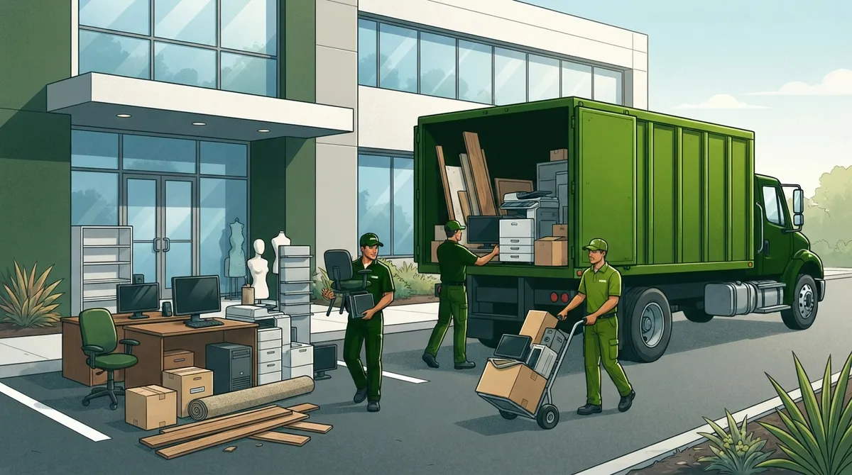 commercial junk hauling