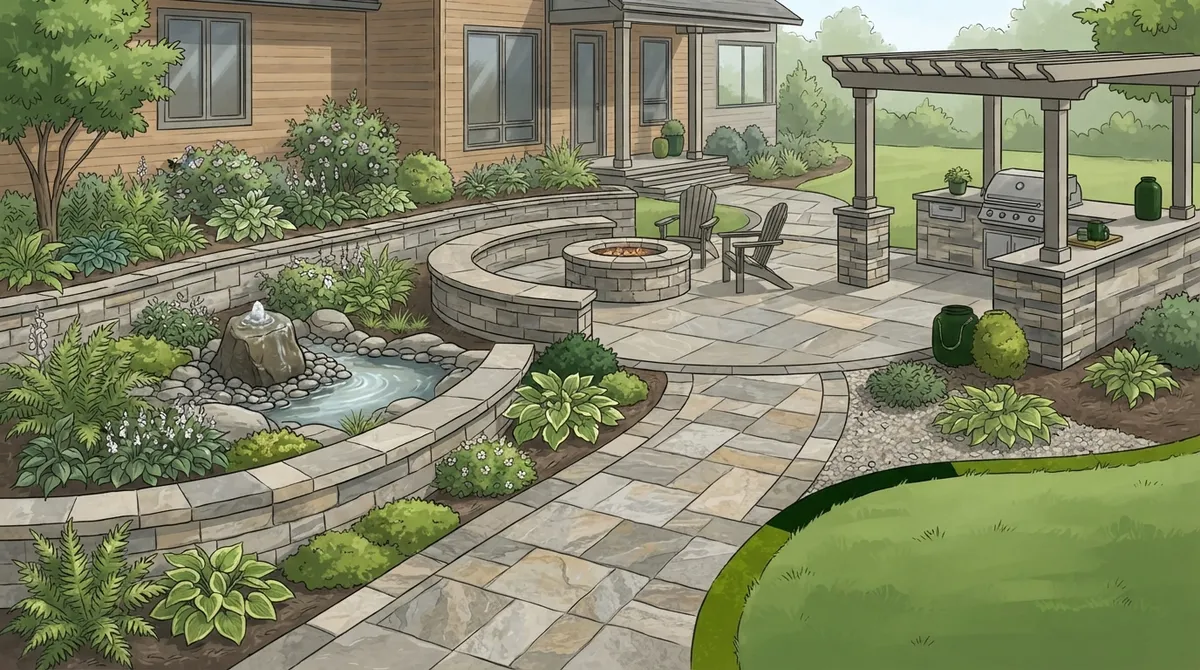 custom hardscape riverview