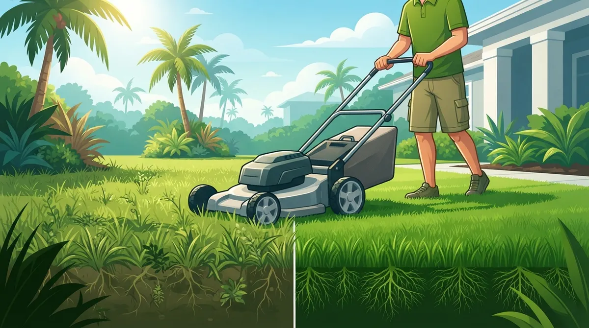 weekly lawn care