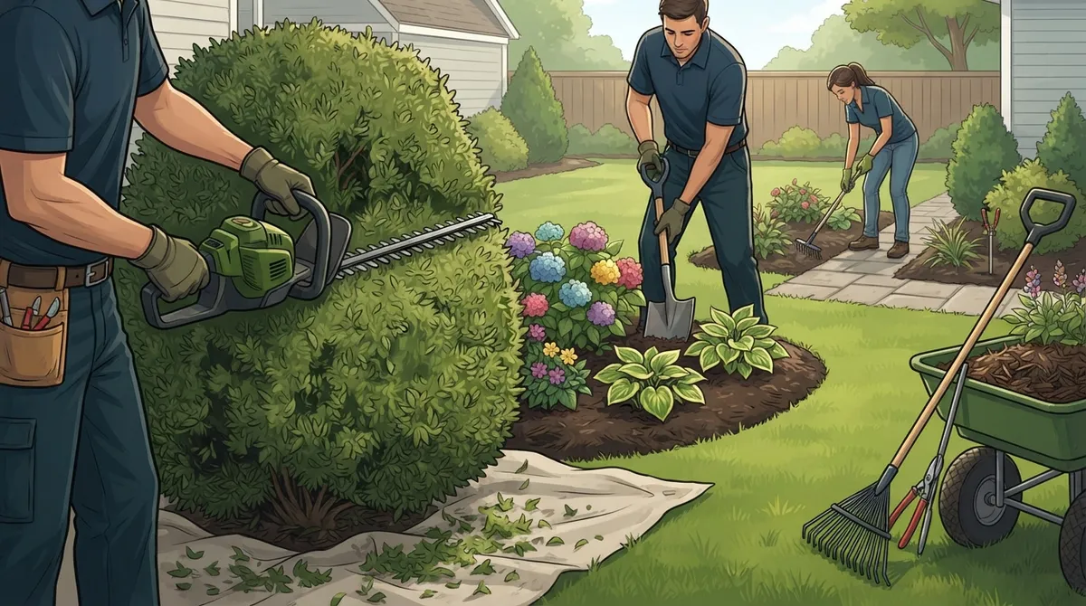 what is included in lawn service