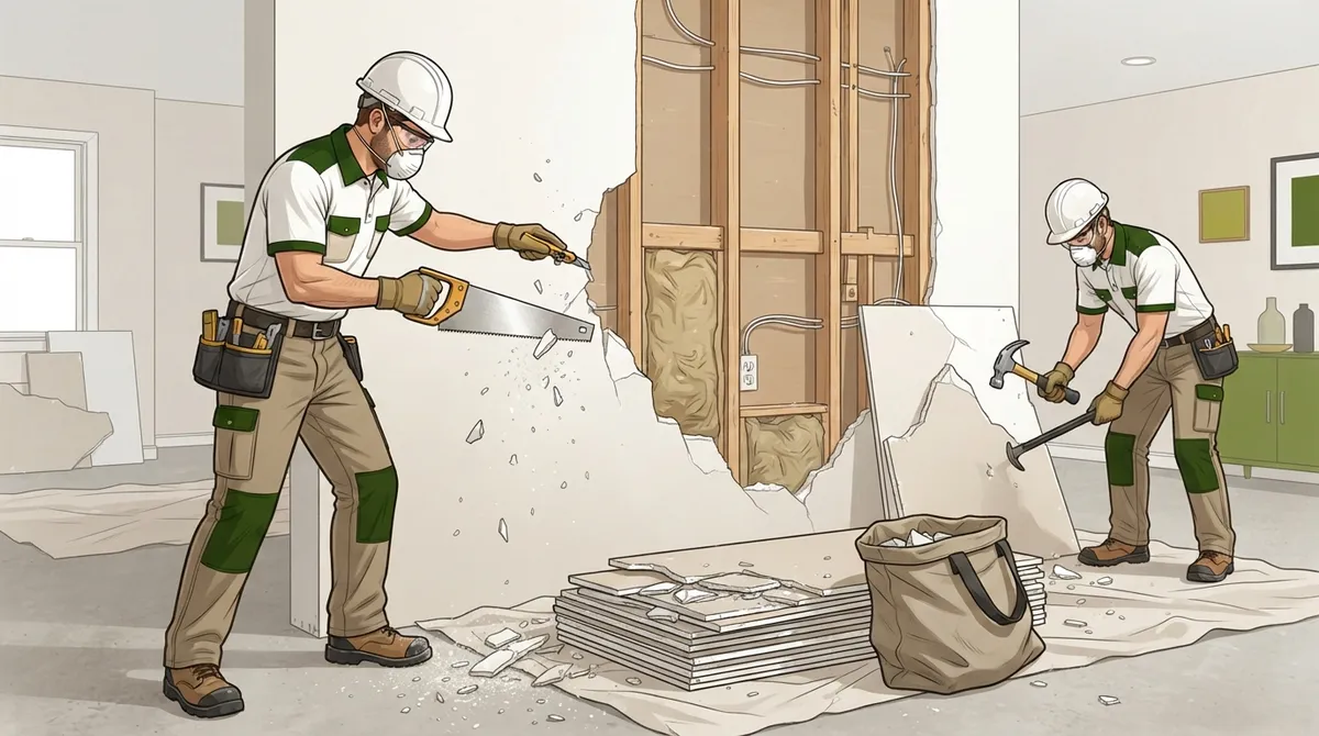 drywall removal