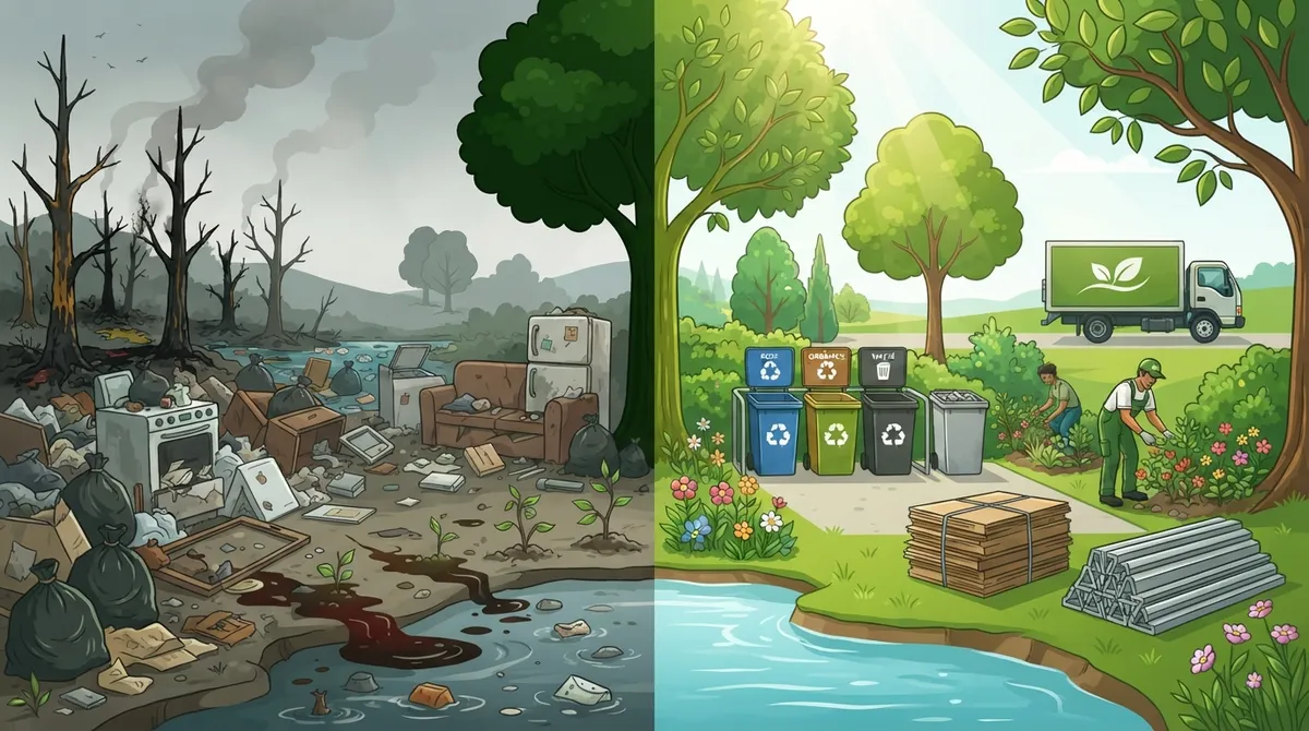 how to dispose of junk properly