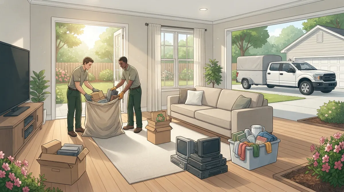 spring cleaning junk removal