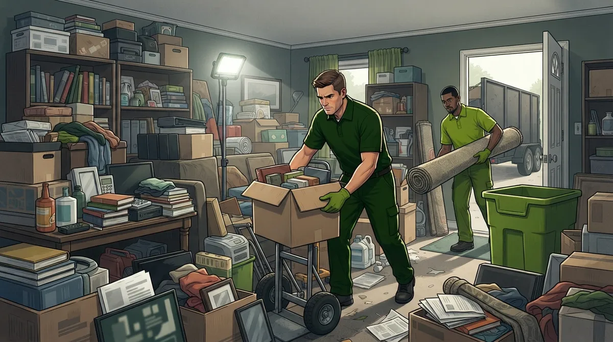 hoarder junk removal