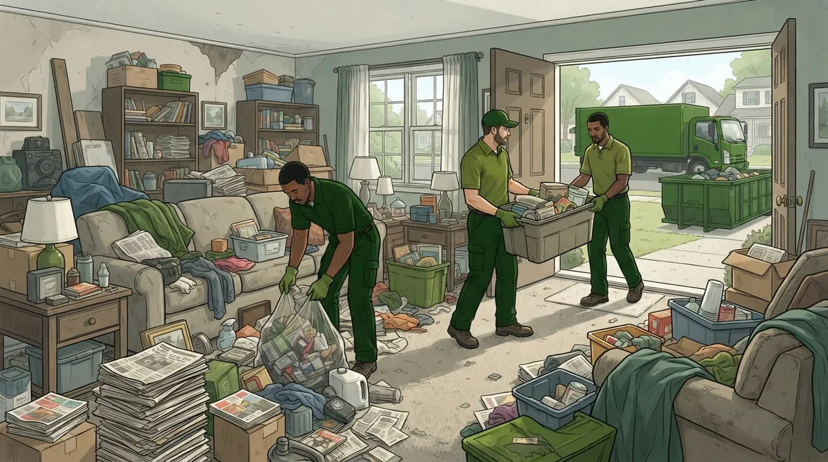 hoarder junk removal