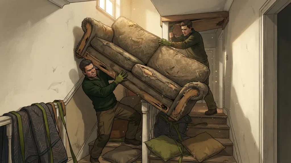 Why Is Sofa Removal Service Harder Than It Looks?
