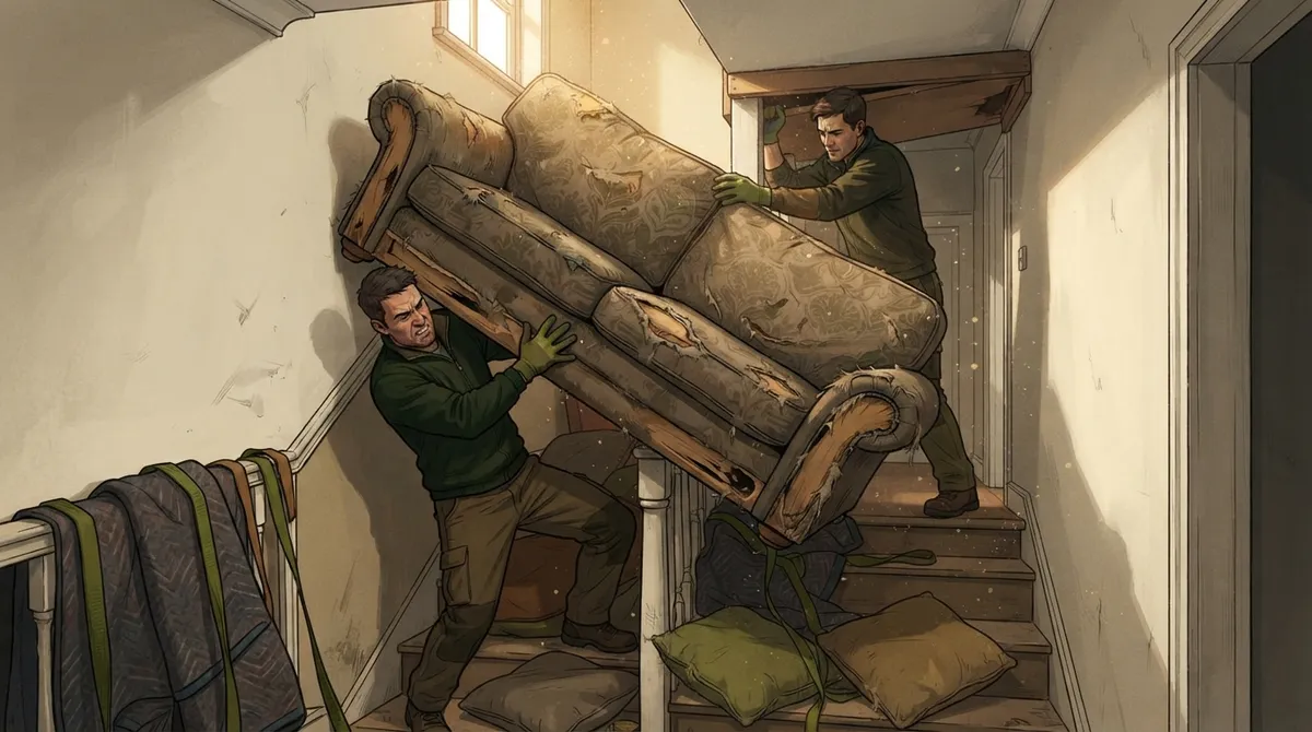 Why Is Sofa Removal Service Harder Than It Looks?