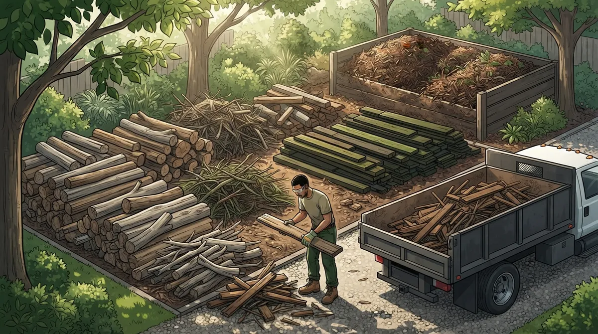 6 Smart Wood Debris Removal Tips for Brandon Yards
