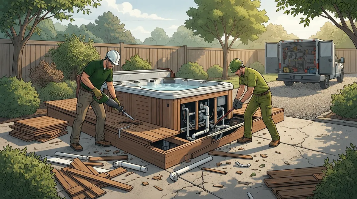 10 Hot Tub Removal Near Me Tips Brandon Homes Need