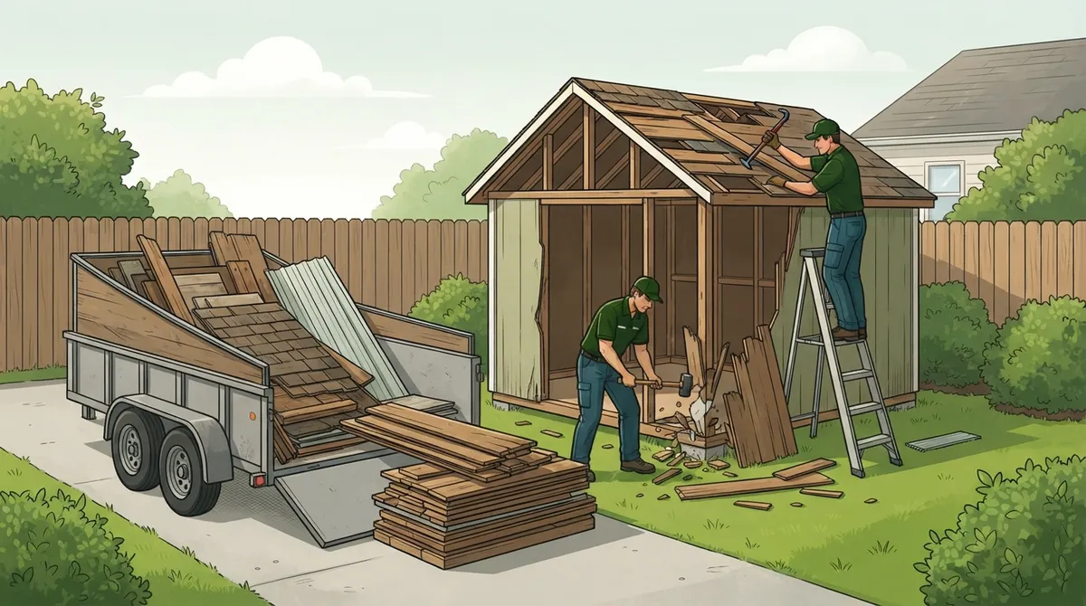 shed removal
