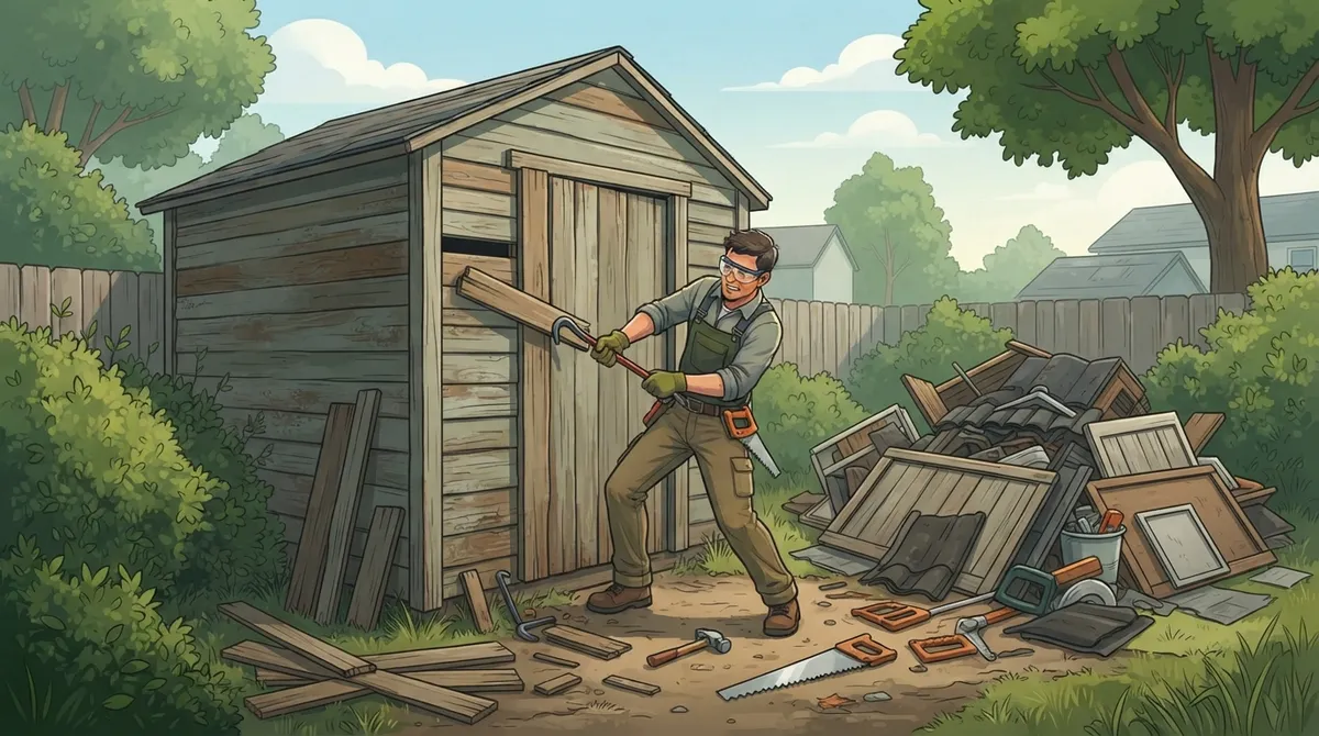 shed removal