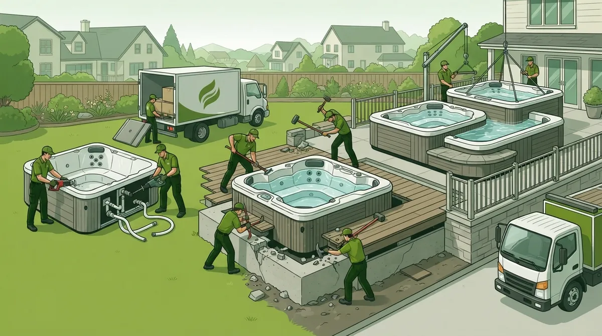 hot tub removal cost