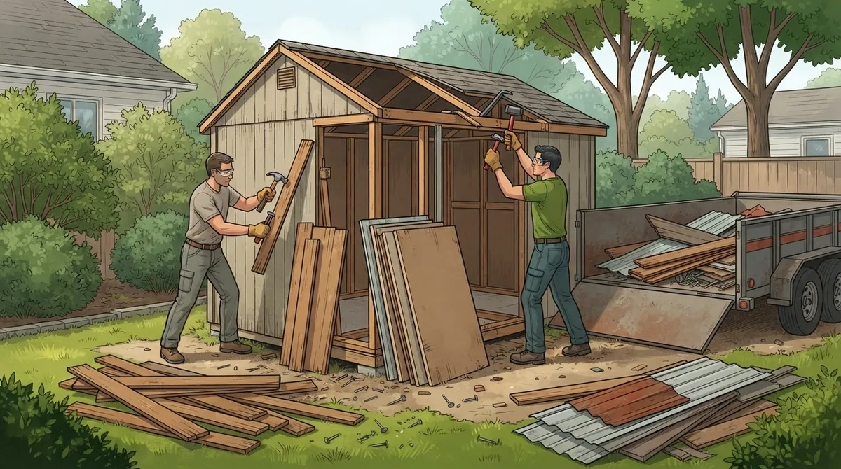 shed demolition