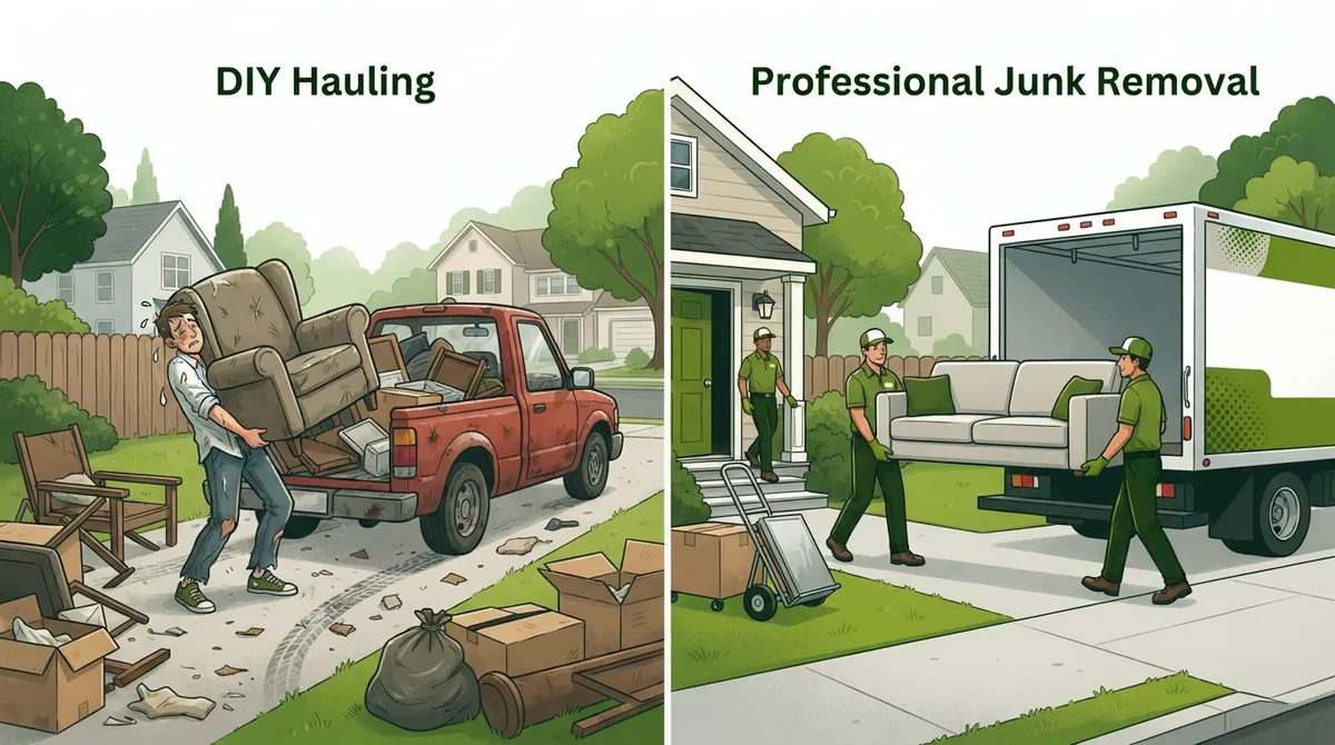 hauling and junk removal