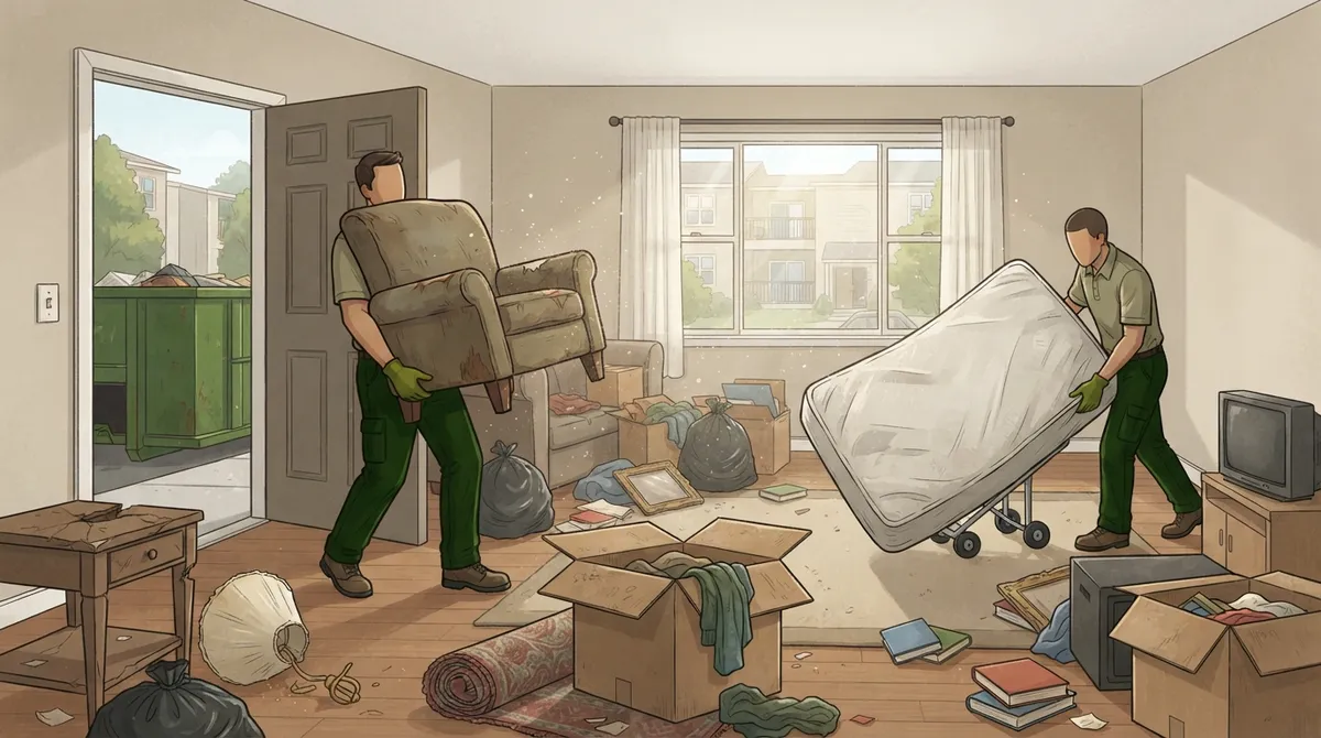 eviction clean out