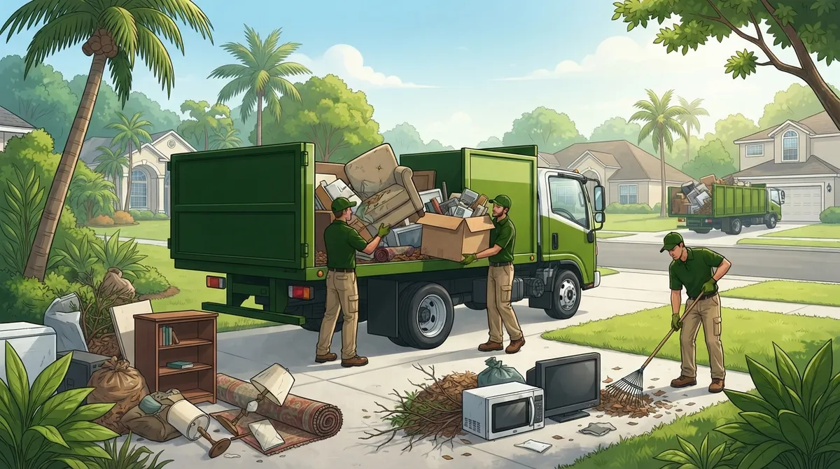 haul away trash service
