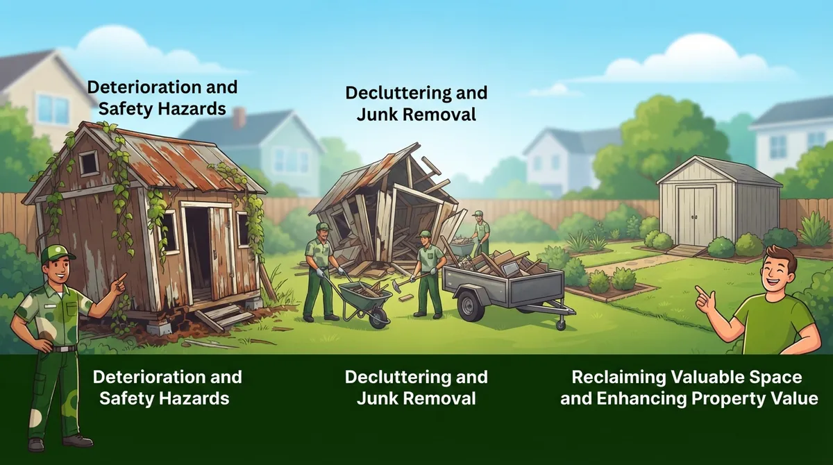 shed demolition and removal