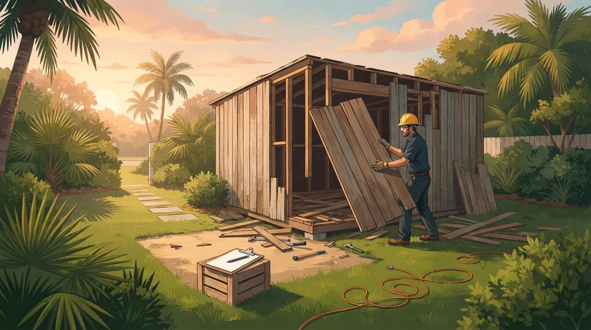 Shed Demolition and Removal in Brandon, FL: 2026 Guide