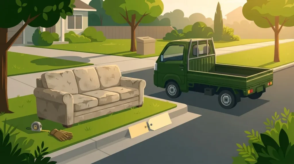 What's the Easiest Way to Handle Old Couch Removal?