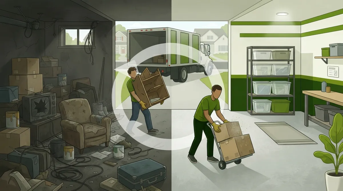 basement junk removal
